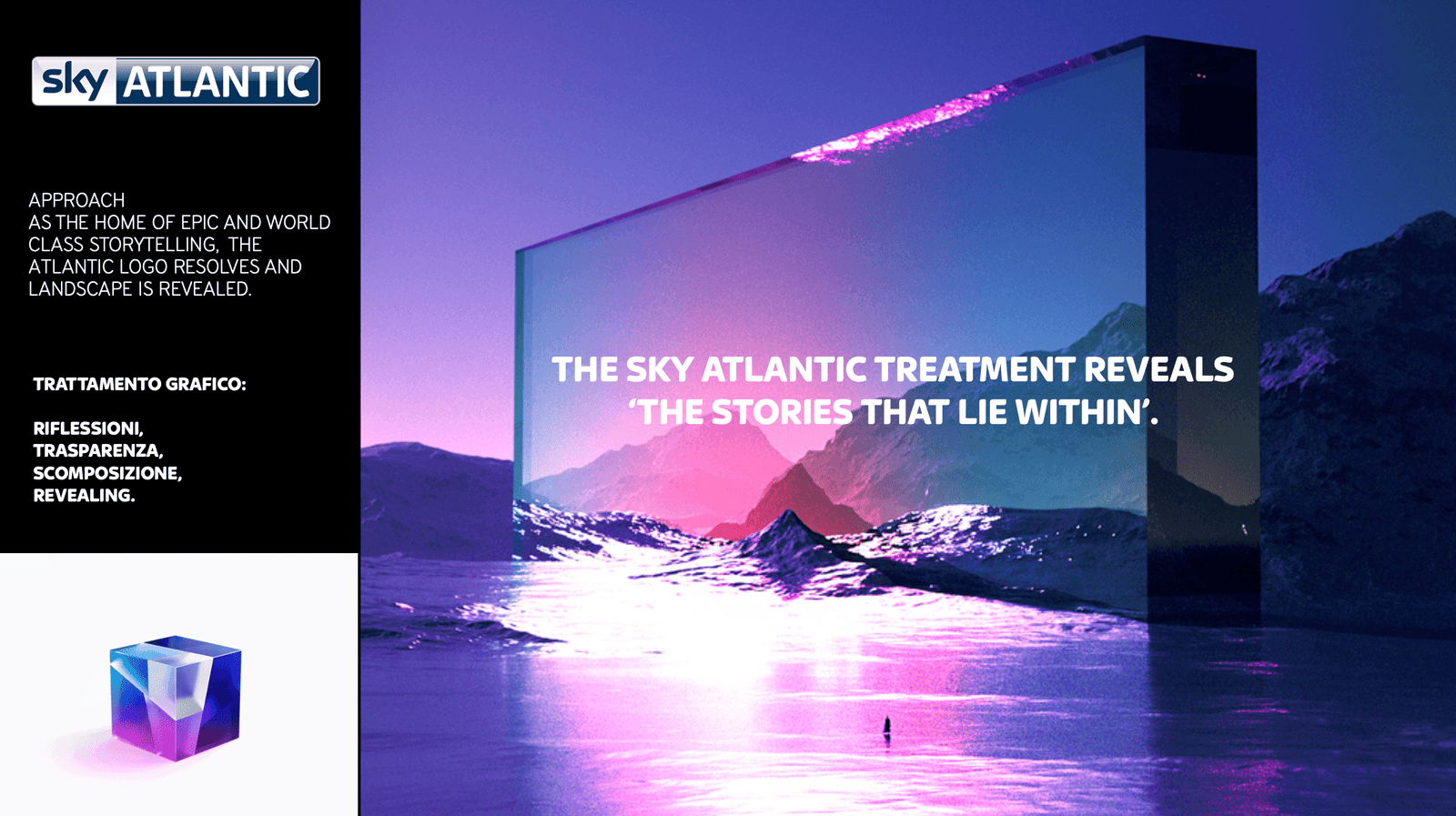 Identity study, Sky Atlantic